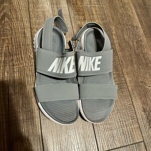 Nike Gray Athletic Sandals